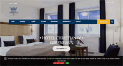 Desktop Screenshot of hotelchristianiv.dk